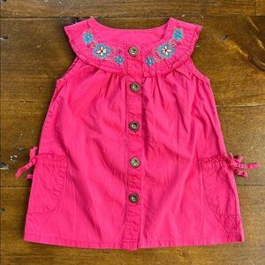 Carter’s Watch the Wear Cotton Dress Sz 24mo